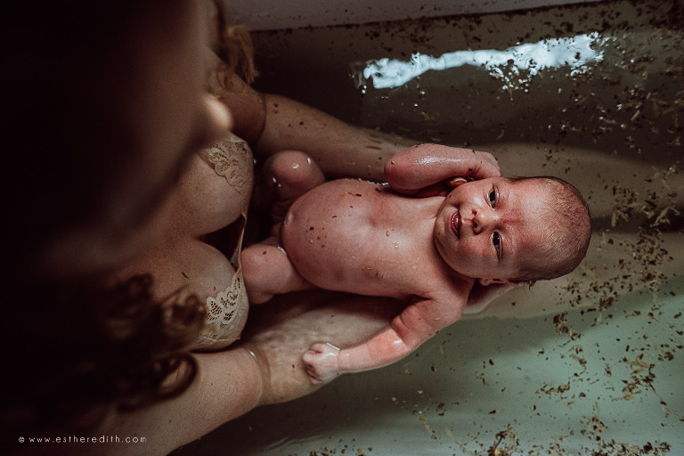 caring coconut herbal bath, claw foot tub herbal bath, claw foot tub home birth, water birth, spokane birth photographers