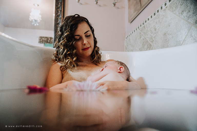 under water birth photography, under water herbal bath, under water photography spokane