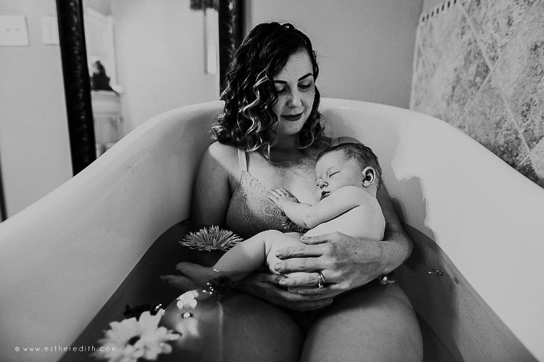 under water birth photography, under water herbal bath, under water photography spokane