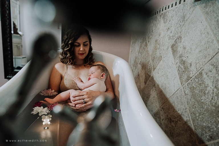 under water birth photography, under water herbal bath, under water photography spokane