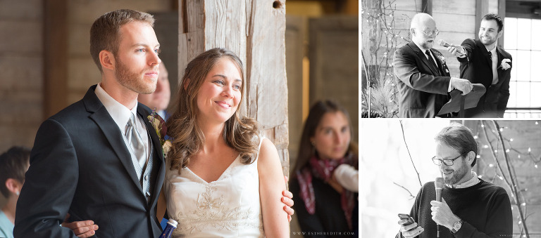 Esther Edith galleries wedding photography, wedding reception couple dancing, bride and groom danceTroy Pat's Barn New York, www.estheredith.com