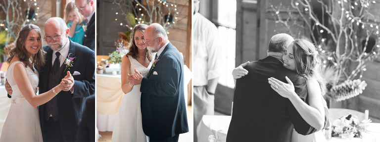 Esther Edith galleries wedding photography, wedding reception couple dancing, bride and groom danceTroy Pat's Barn New York, www.estheredith.com