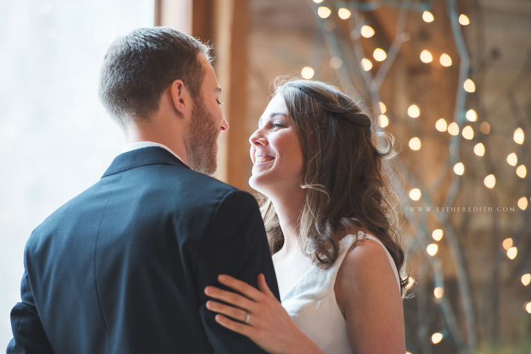 Esther Edith galleries wedding photography, wedding reception couple dancing, bride and groom danceTroy Pat's Barn New York, www.estheredith.com