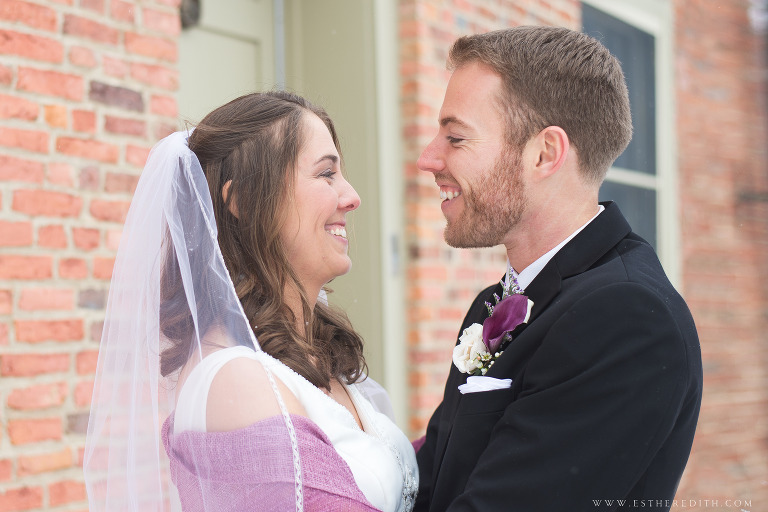 Winter Wedding, Bride and Groom Portraits, Couple's Photography, Esther Edith galleries wedding photography, Troy Pat's Barn New York, www.estheredith.com