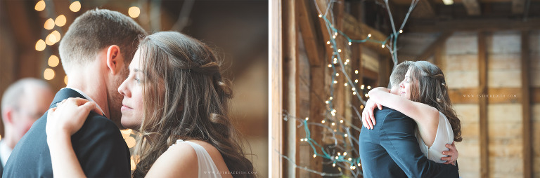 Esther Edith galleries wedding photography, wedding reception couple dancing, bride and groom danceTroy Pat's Barn New York, www.estheredith.com