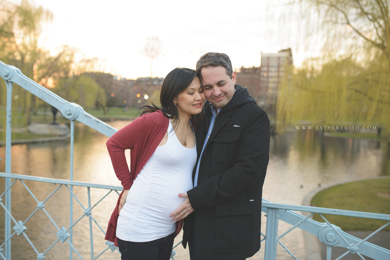 Maternity Photographer Massachusetts, Boston Public Gardens Maternity Photos