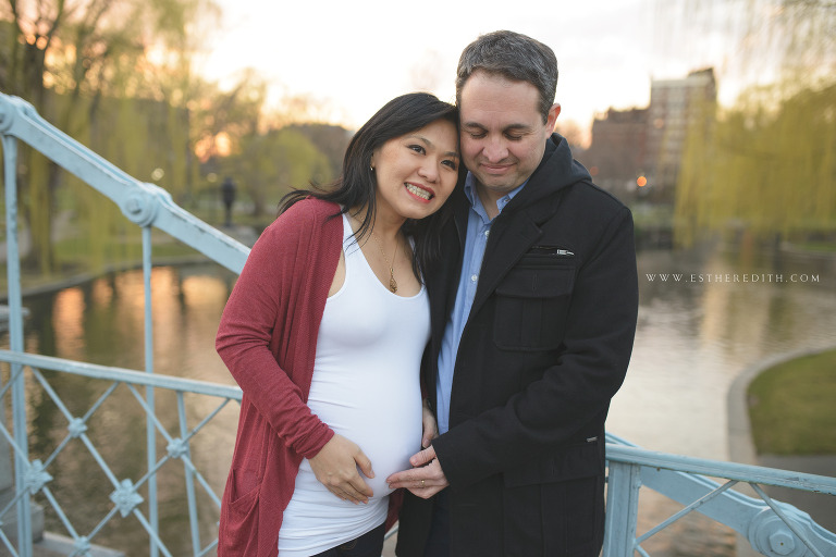 Maternity Photographer Massachusetts, Boston Public Gardens Maternity Photos
