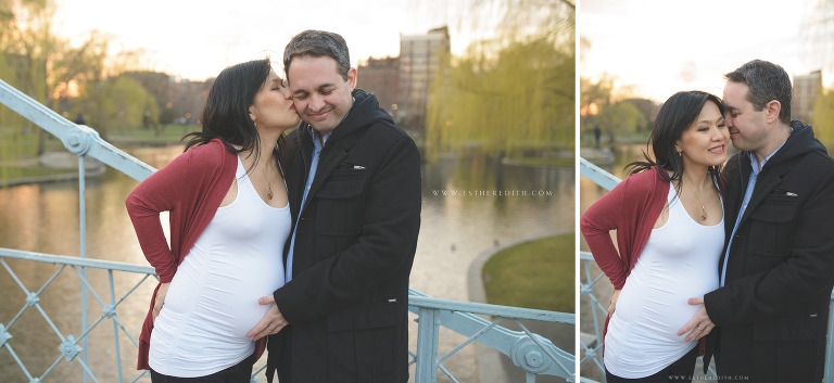 Maternity Photographer Massachusetts, Boston Public Gardens Maternity Photos