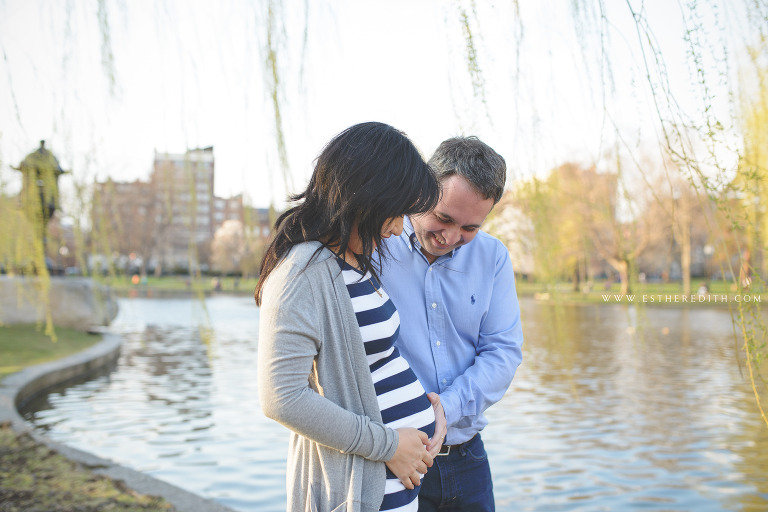 Maternity Photographer Massachusetts, Boston Public Gardens Maternity Photos
