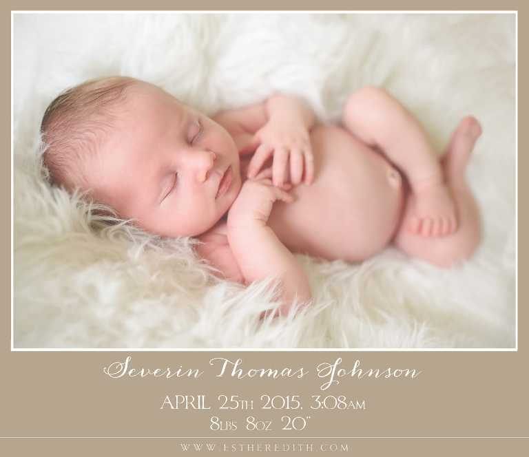 Newborn Portrait Photography by Esther Edith Photographer and Doula