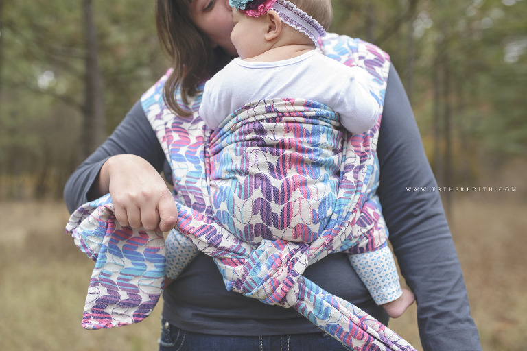 Babywearing Photography, Spokane photographers, babywearing photos, tekhni woven wrap laurel taffy