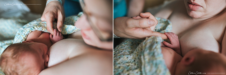 Esther Edith Photographer and Doula, Fresh Baby Photography, Birth Photography Spokane, Newborn Photos Spokane, Fresh 48, lifestyle newborn, hospital birth photos