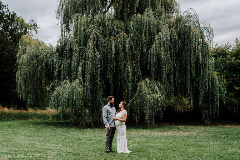Spokane maternity photographers, spokane maternity photography, cda maternity pictures, cheney maternity photos, maternity dress spokane, blush pink maternity gown, pink lace maternity dress