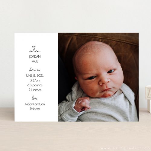 birth announcement,